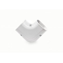 Plastvinkel 90 grader Hvid ( 10 stk. )