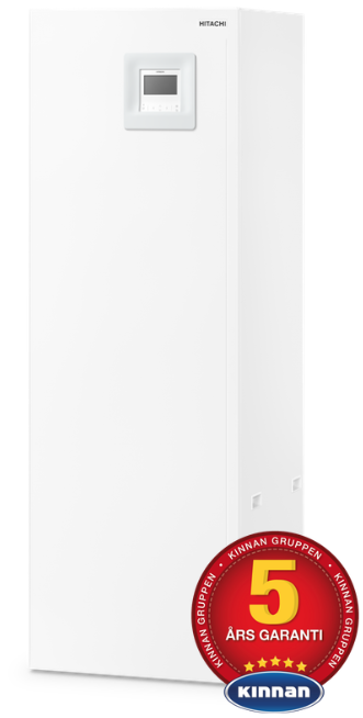 Hitachi Tank 220L Combi R290 - Hitachi Luft/vand R290 - Kinnan A/S