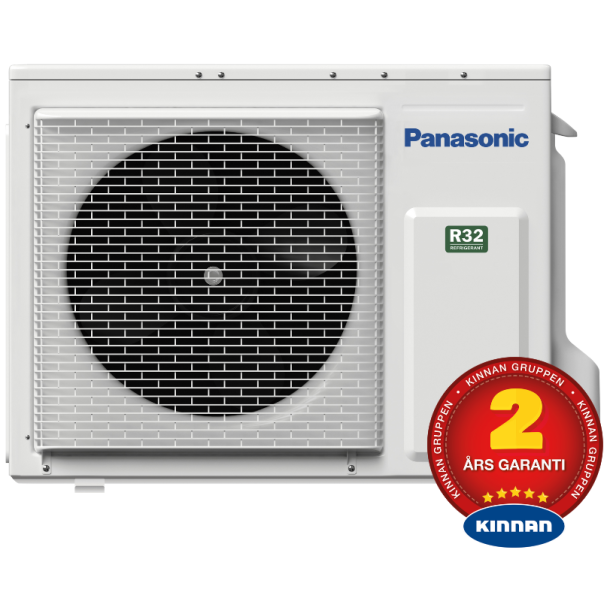 Panasonic erhverv G2 PACi 3,6 kW kl udedel