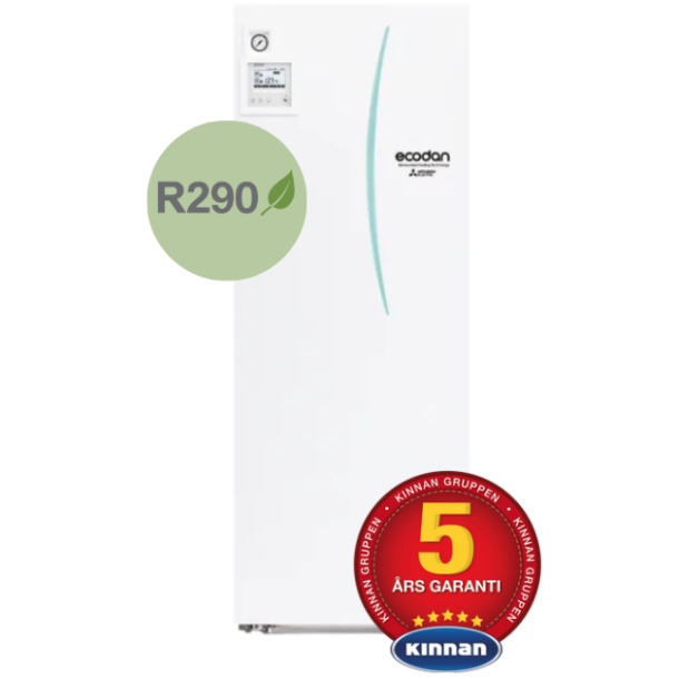 Mitsubishi Ecodan R290 Propan 200L tank