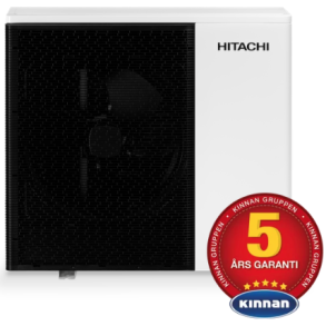 Hitachi udedel luft/vand R290 (10kW)